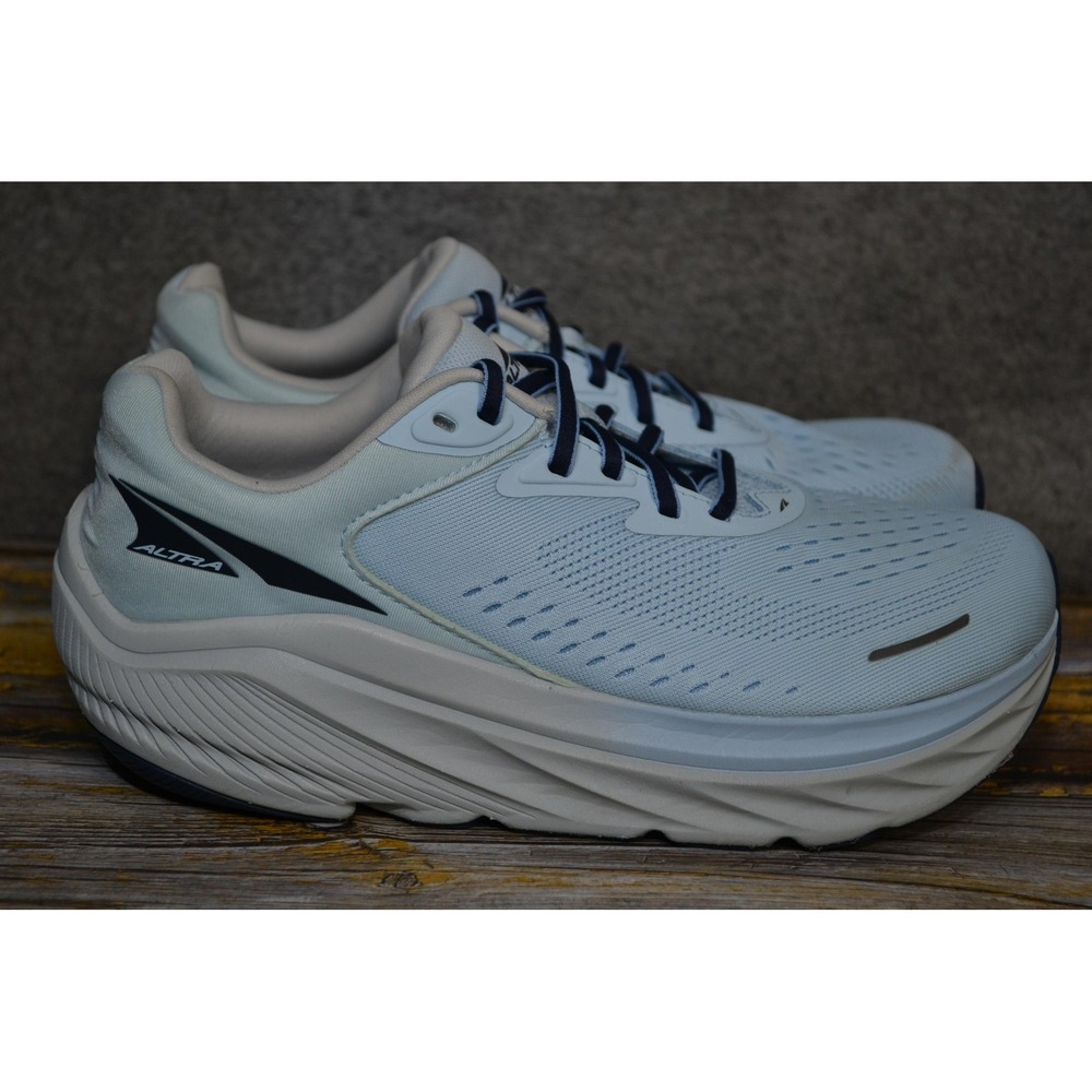 Altra Via Olympus 2 Shoes Womens 7 Blue White Max Cushion Running AL0A85NB444